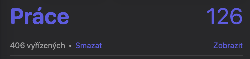 Screenshot připomínek s nápady na nové příspěvky, blogposty, videa a další věci